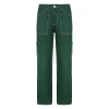 Fashionable women's wear, Instagram hot girl, street retro distressed pocket clear line jeans Item Picture
